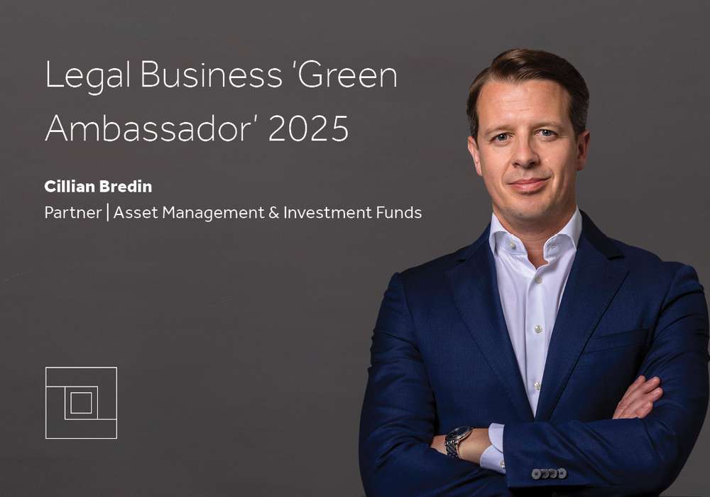 Cillian Bredin named as Green Ambassador 2025  Image