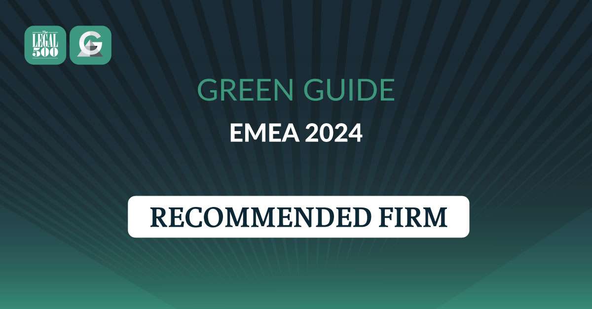 Legal 500 Green Guide EMEA 2024 logo