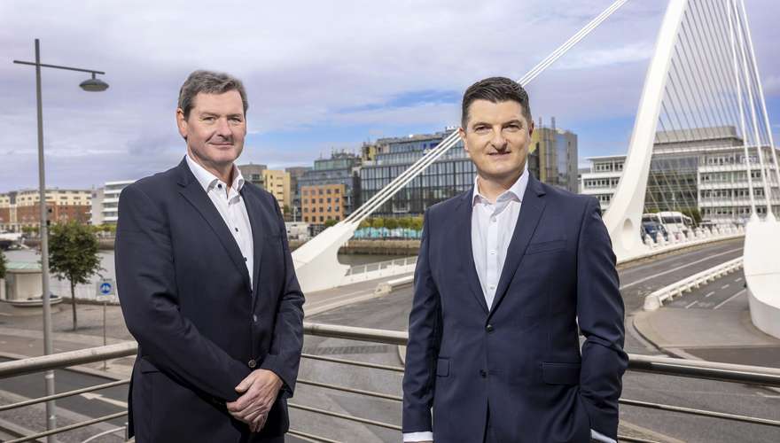 Pictured L-R: Donnacha O’Connor, Managing Partner and Karl Manweiler, Director of Innovation & Legal Technology Image