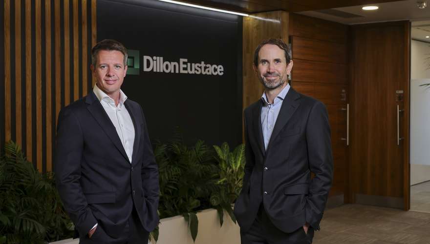 Pictured L - R: Cillian Bredin, Peter Bredin Image